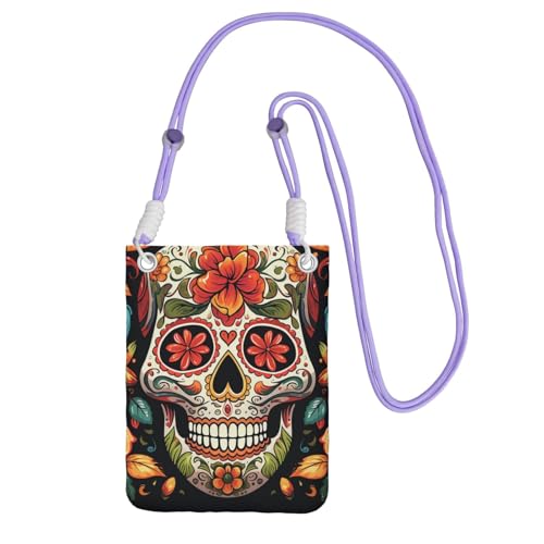 Sac à main pour téléphone portable violet idéal pour les voyages et les sorties citadines
