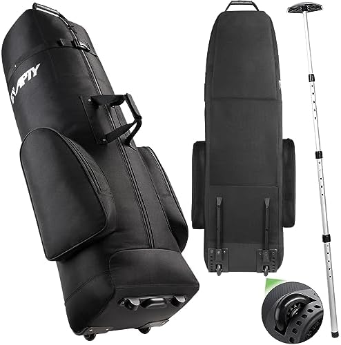 Padded Golf Club Travel Bag with... Padded Golf Club Travel Bag with...