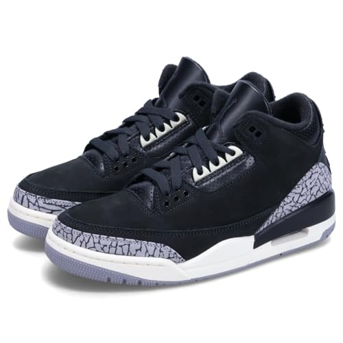 [iCL] Xj[J[ WMNS AIR JORDAN 3 RETRO GAW[_3 g fB[X CK9246-001 OFF NOIR/BLACK/COCONUT MILK/CEMENT GREY 23.0 cm [sAi]