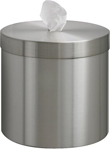 Glaro W1015SA-WW1 Wall Mounted Disinfectant Wipe Dispenser - Satin Aluminum Finish - 1 Roll of Wipes Included