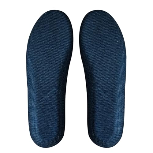 Image of HAUX Comfort+ Memory Foam Insoles for Men | Soft Cushion Shoe Insole for Daily Use, Walking, Running, Sports & All-Day Standing Comfort (Red(Combo), 6&7)
