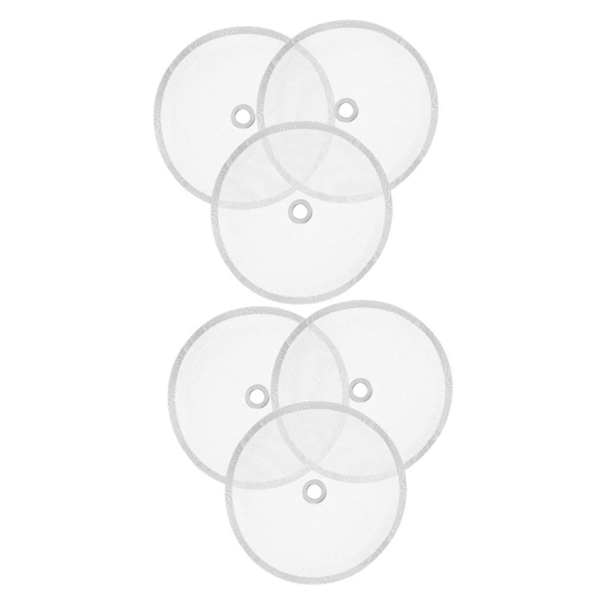 Amosfun 3 Set Di Filtri in Acciaio Inossidabile Per Macchina Per Caffè Espresso Filtri Per Caffè Riutilizzabili Strumento Di Filtraggio Manuale Facile Da Usare 6 Pezzi * 3