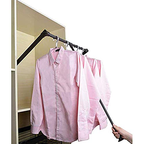 Suspension murale pour armoire à abattant coulisse de levage gain de place