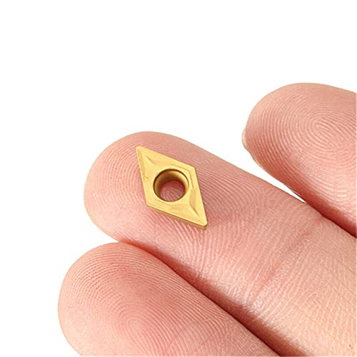 Puntas de carburo DCMT070204 YBC251 10 piezas miniatura 3