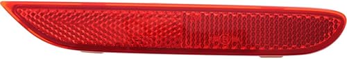 Para Nissan Altima 2019 20 21 22 2023 Reflector de parachoques lateral del conductor  Trasero  Certificado CAPA  Halógeno  Reemplazo para NI1185101,