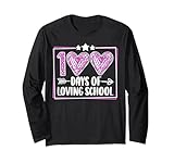 Photo Gallery 100 days of loving school leopard happy 100th day teacher maglia a manica Photo Gallery 100 days of loving school leopard happy 100th day teacher maglia a manica