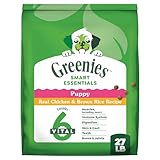 Greenies Smart Essentials Puppy High Protein Dry Dog Food Real Chicken & Brown Rice Recipe, 27 lb. Bag