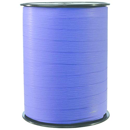 Clairefontaine 601512C - Une bobine de Ruban Bolduc Mat - 250mx10mm- Violet Lavande - Ruban décoratif cadeau, DIY, Emballage Cadeau