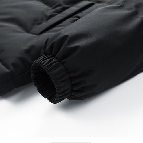 Doudoune homme imperméable et chaude avec fermeture éclair intégrale - 4