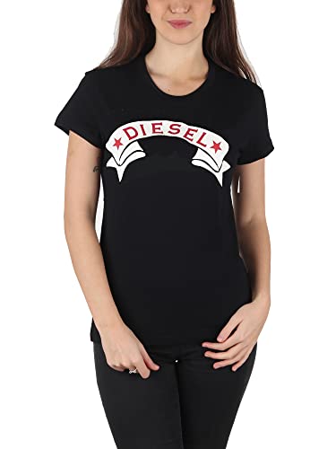 T-shirt Diesel pour femme T-Sully-at noir en taille XL
