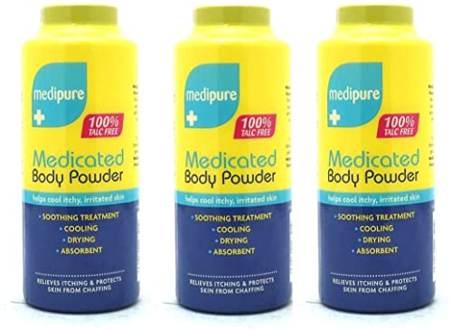 3 x Medipure Body Powder