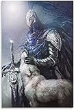 ANMAC Poster Artworks 40x60cm Sin marco Sif Dark Souls Canvas Art Poster y Wall Art Picture Print Modern Family bedroom Decor Posters