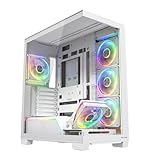 Installation sans outil et entretien rapide : gagnez un temps précieux lors de l'installation et de l'entretien quotidien grâce aux parois latérales innovantes avec fermetures à pression. Aucun outil ou vis n'est nécessaire pour retirer les fenêtres latérales, ce qui rend l'ajout de mémoire RAM, le remplacement de la carte graphique ou l'élimination de la poussière extrêmement rapide et pratique. Facilité d'utilisation maximale pour votre boîtier PC ATX.