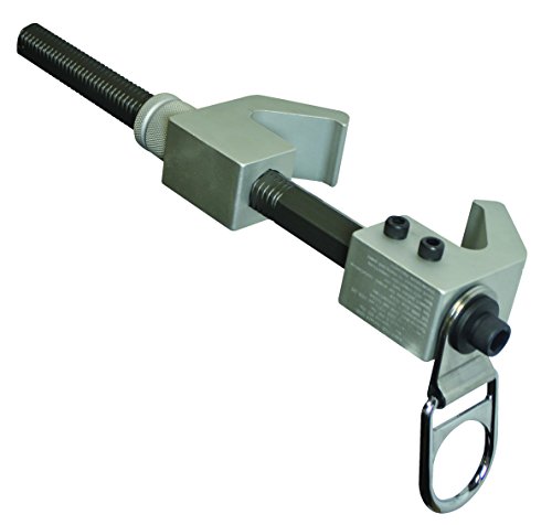FallTech 7535 Steel, Stationary Beam Clamp-Vertical or Horizontal Mount, Aluminum Hex Bar/Jaws, 8,000 lb Capacity, 4