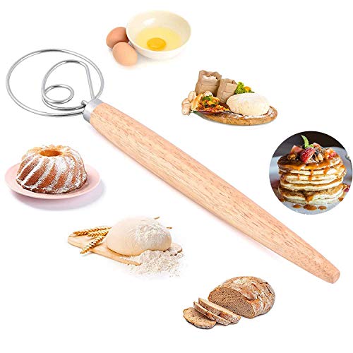 Danish Dough Whisk Hand Bread Dough Mixer Original Making Cake Hook