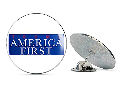 Trump America First (pro American Patriotic USA us) Metal 0.75