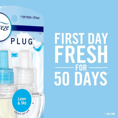 Image of Febreze Odor-Fighting Fade Defy PLUG Air Freshener Refill, Hawaiian Aloha, (1) .87 fl. oz. Oil Refill