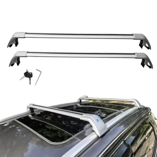 Portaequipajes techo Ford Escape Kuga de aluminio premium con bloqueo 3