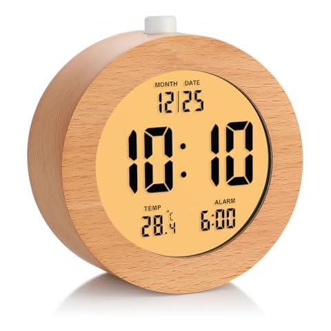 Plumeet Wooden Digital Alarm Clock Cover