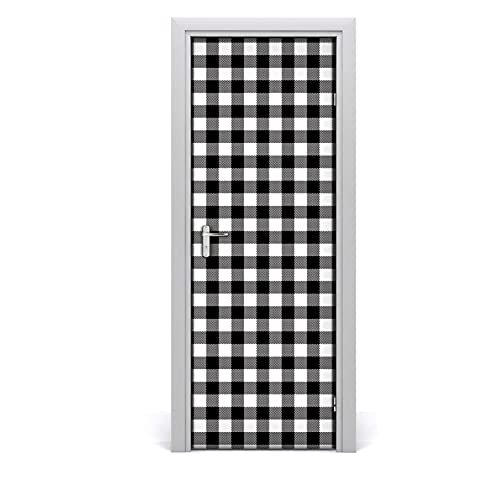 Adhesivo decorativo autoadhesivo e impermeable lavable para puertas 70x200 cm 2