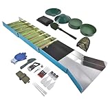 Mustrod 23pcs Aluminum Groove Kit with 50