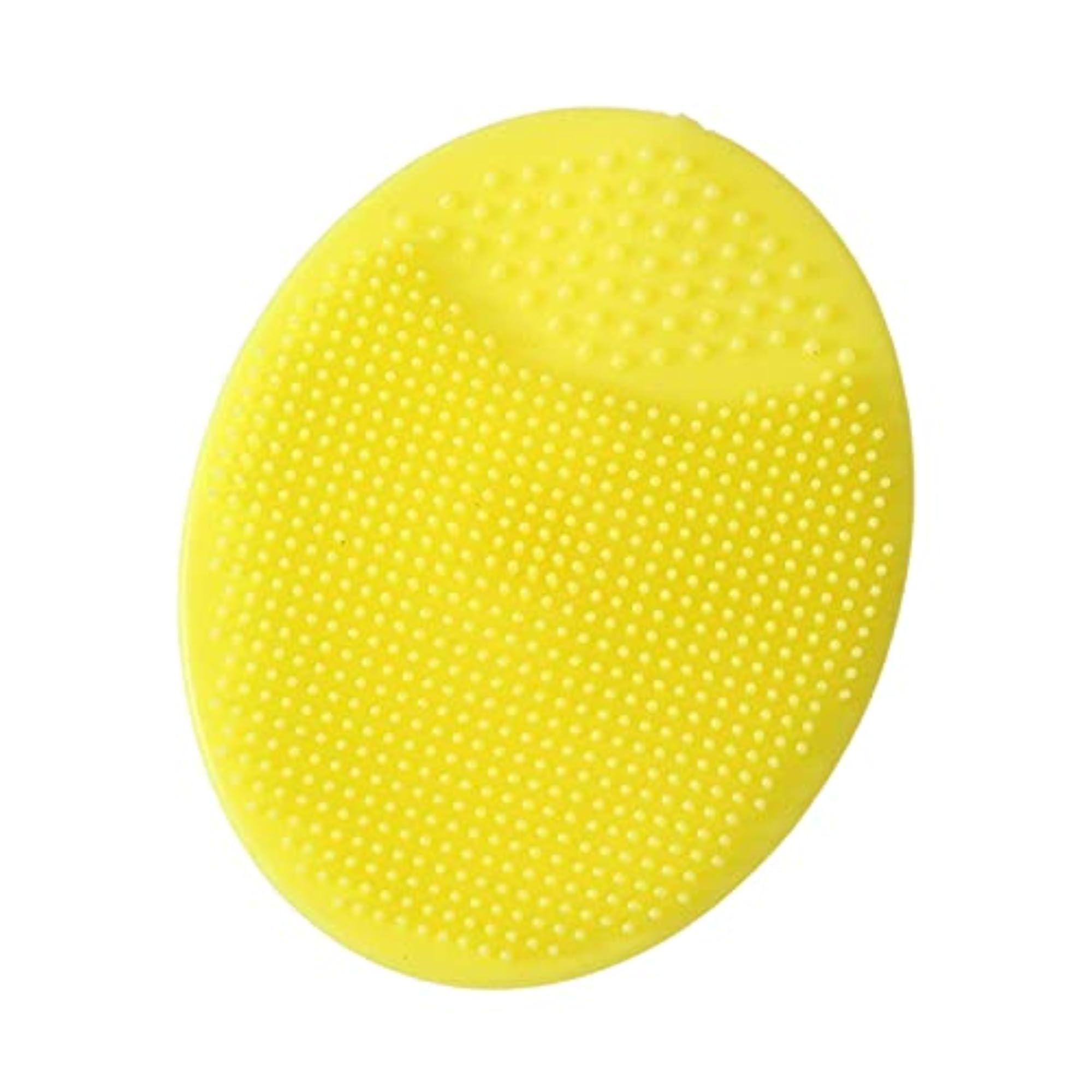 Silicone Shampoo Brush for Kids, Yellow