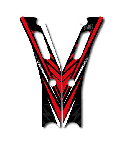 STYLISH SCOOTERS Pegatinas Xiaomi M365, Sport Red para Suspensión Monorin V.2, Vinilo Xiaomi m365 Kit de Pegatinas Cover