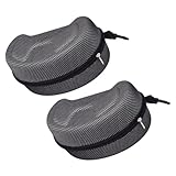 Beatifufu 2 pièces Étui Rigide Large pour Lunettes de et Ski Boîte de Rangement Spacieu...