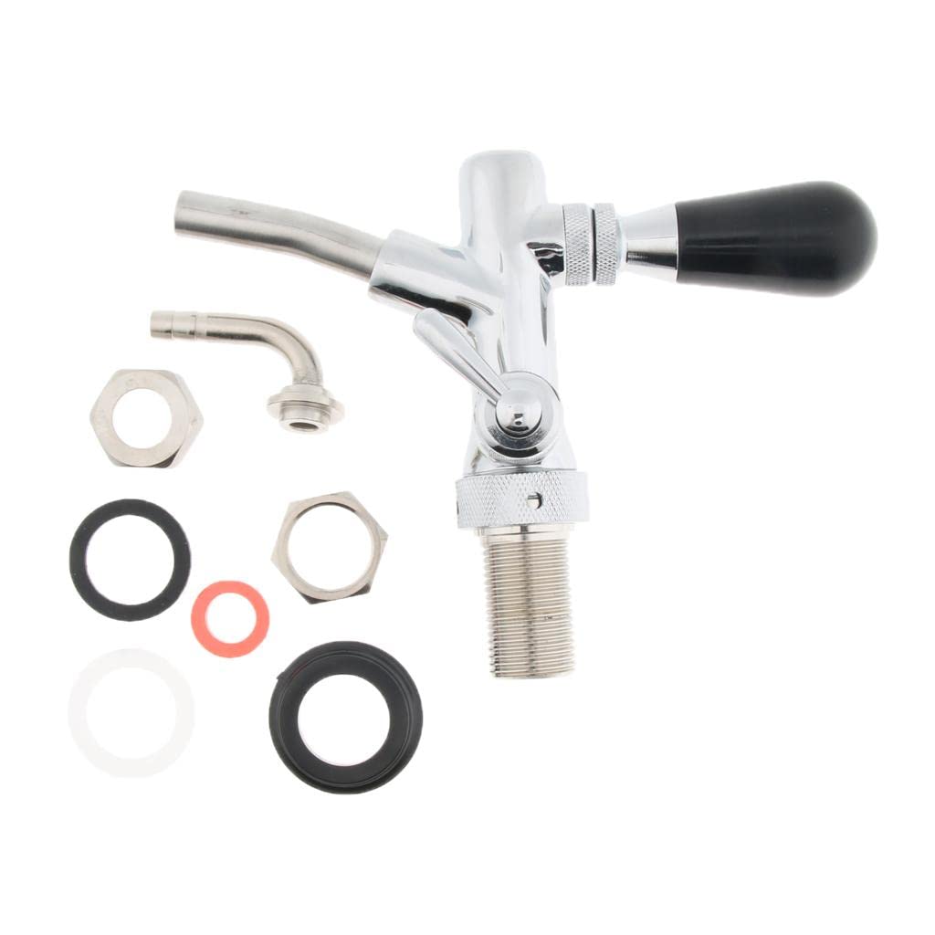 ATORSE™ 5/8 Draft Beer Faucet Beer Keg Tap Faucet Chrome Plated|Business & Industrial | Restaurant & Catering | Bar & Beverage Equipment | Draft Beer Dispensing | Draft Beer Towers & Faucets