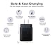 A16 5G USB C Super Fast Charger for Samsung Galaxy A16 A26 A36 A46 A56 5G Samsung Android Phone 25W Type C Adapter Blcok with 3A Fast Charging Cable Cord（6ft）