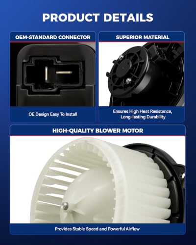Image of KAX 700286 AC Blower Motor for Kia Sportage 2017-2022, Tucson 2018-2021