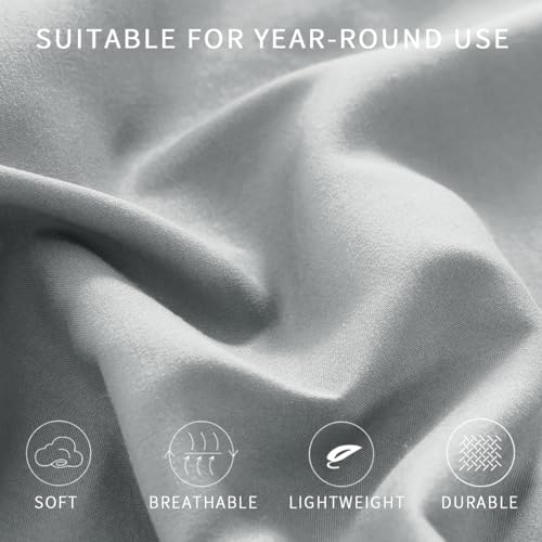 Queen Size Fitted Sheet Solid color Extra deep fitted bed sheets 16 inch (40 cm) Soft Brushed Microfibre Fabric - Image 3