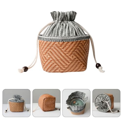 Bolsa de almacenamiento de tazas de té para organizar tus meriendas en el jardín 6