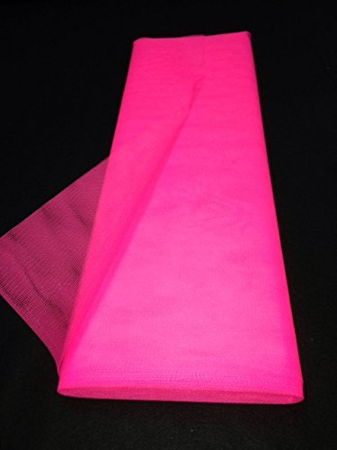 generique - CREADETEX.COM Tulle Mariage Fuchsia Fushia Fuchia Rigide Non feu EN71-2 au Metre Largeur 150 cm