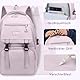 Clufar Schulrucksack Teenager Mädchen Lila Schulranzen Mädchen 3. Klasse Wasserdicht Schultasche Damen Laptop Rucksack Schule Leicht Schulrucksäcke School bag Komfortabel Schultaschen Purple