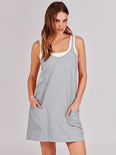 Image of ANRABESS Women Athletic Dress Summer Tennis Workout Active Sports Mini Romper Dress Built in Shorts Travel Vacation Clothes