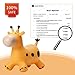 HotMax Bouncy Horse, Inflatable Bouncing Animals Hopper for Toddlers or Kids, Ride on Rubber Jumping Toys for Boy or Girl Birthday Gift (Giraffe)