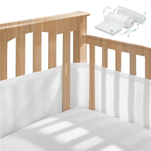 Luchild Paracolpi Lettino, Neonato Paraurti 4 Lati...