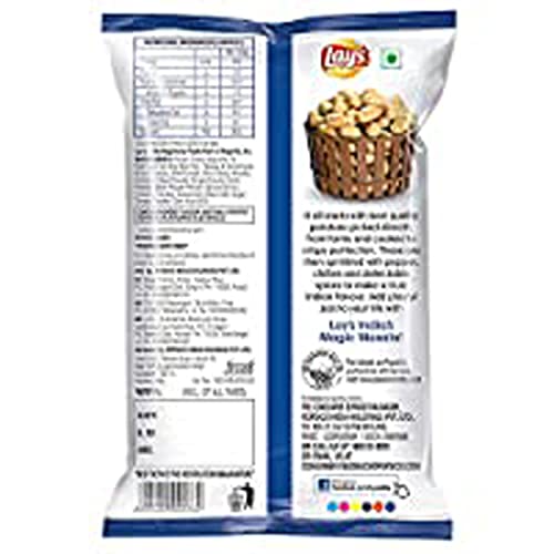 Image of Lay's India's Magic Masala Potato Chips Pack, 115 Gram