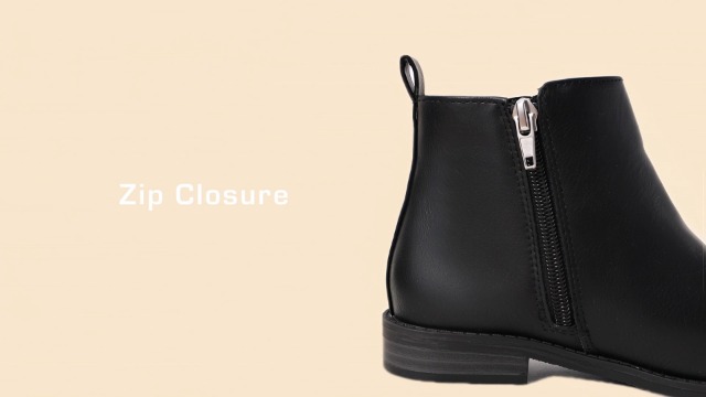 Amazon.com | DREAM PAIRS Girls Ankle Boots with Side Zipper Low