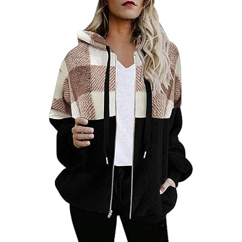 AMDOLE Women's Faux Fur Long Coat Cover