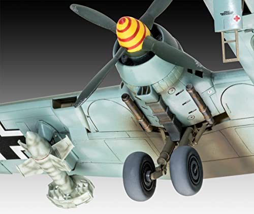 Revell 03913 Heinkel He177 A-5 Greif 14 Modellbausatz im Maßstab 1:72 Level 5orginalgetreue Nachbildung mit vielen Details, 14 Jahre to 99 Jahre, Multicolour