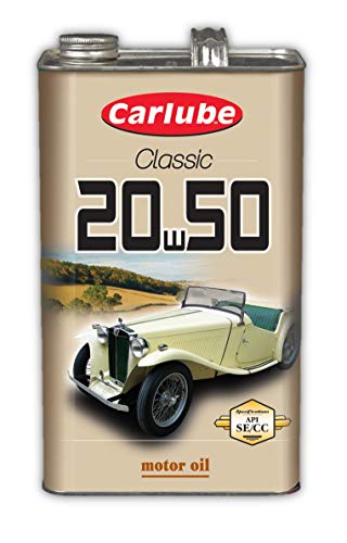 Carlube 20W-50 Classic Motor Oil 4.55L