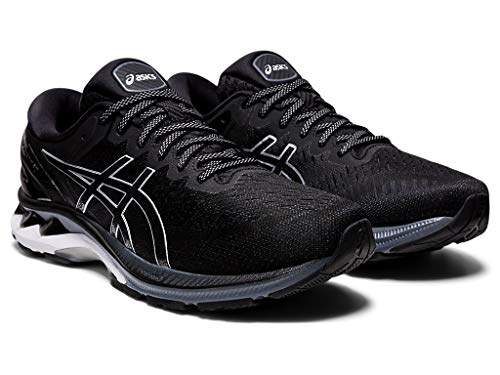Preisvergleich Produktbild ASICS Gel-Kayano 27 Black / Pure Silver 11.5 EE - Wide