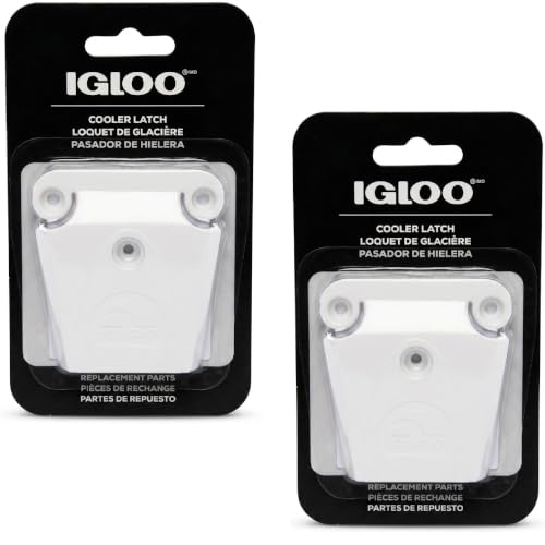 Igloo Cooler Plastic Latch with Single-Screw Post and Screws (2-Pack) - Made in the USA - Contains UV Inhibitors - image 1