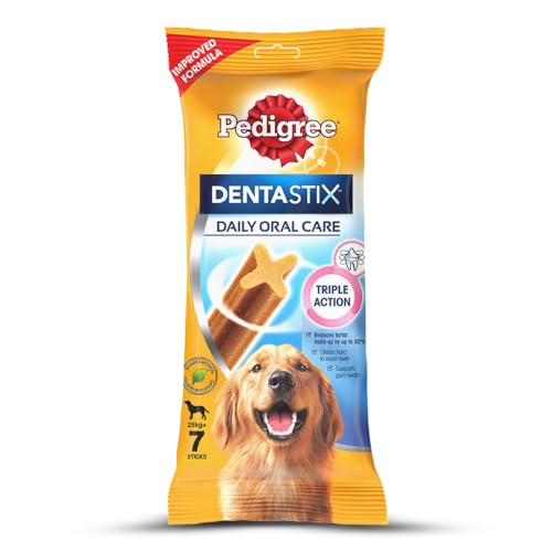 Pedigree Dentastix Oral Care Dog Treat, Adult Large Breed (25+ kg)...