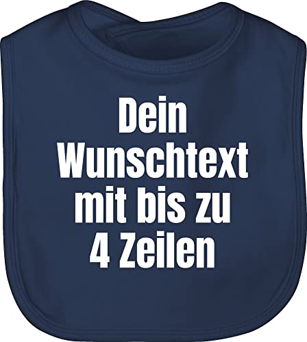 Baby Lätzchen - Aufdruck selbst gestalten - Wunschtext I Eigener Text I...