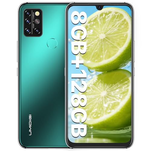 Image of UMIDIGI A9 Pro Cell Phone, Helio P60, 8GB+128GB Expandable 256GB, 6.3 Inch FHD Touch Screen, Double-Sided 2.5D Curved Glass, 48MP Quad Camera, 4150mAh, Dual SIM 4G Volte | Expandable 256GB