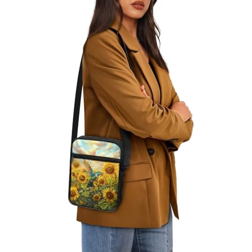 Messenger Bag Womens Shoulder Bag Mens Zipper Work Office Bag Briefcases Wallet Purse for Travelling Daily4