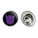 Transformers Decepticon Symbol Metal 0.75